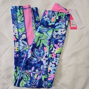 Lilly Pulitzer Vibrant Blue and Pink Leggings